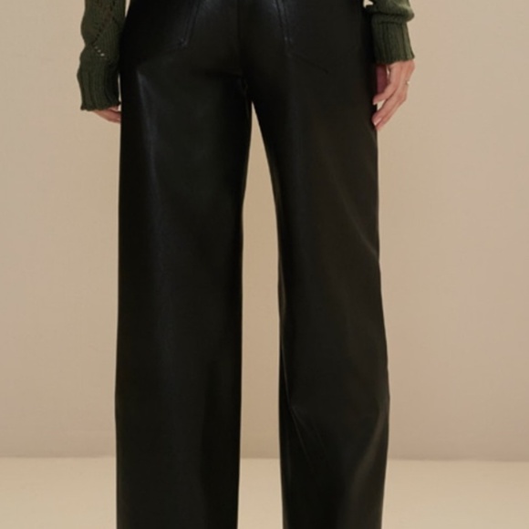 Hello Franki Vegan Leather Pants - Picture 1 of 3